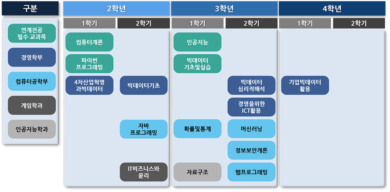 비즈니스애널리틱스학 전공