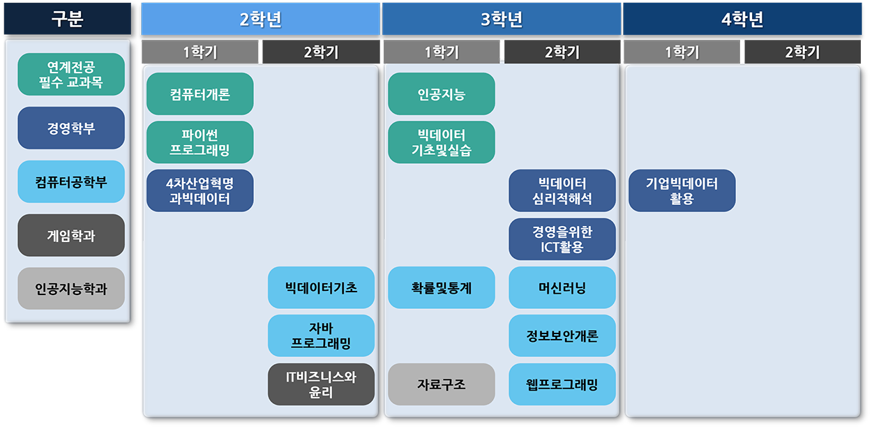 비즈니스애널리틱스학 전공